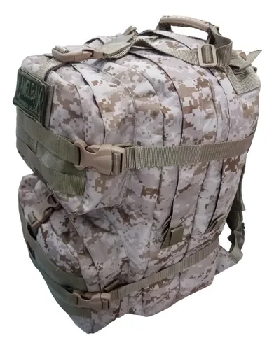 Mochila Tactica Militar Camelback Molle 45lt Treking Deporte