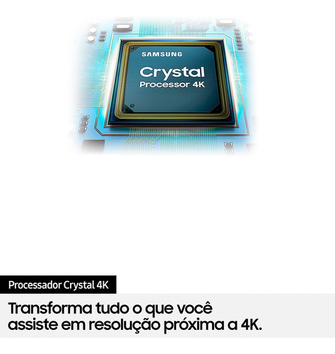 Imagem 5 de 6 de Smart Tv Samsung Led 85 4k Wi-fi Tizen Crystal Uhd