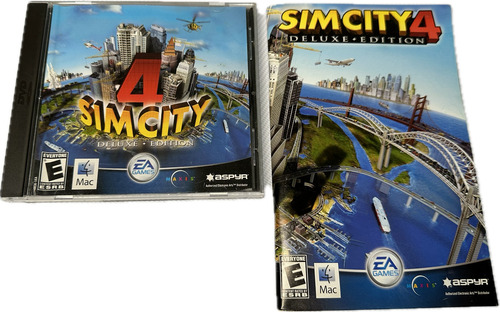 Jogo P/ Mac - Sim City 4 Deluxe Edition - Apple Mac (Usado)