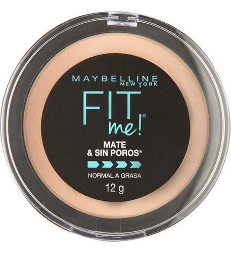 Polvo Compacto Maybelline Fit Me Mate & Sin Poros 12g