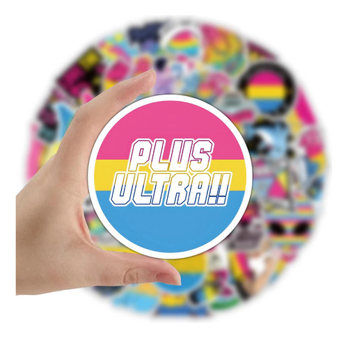 Adesivos De Grafite Do Orgulho Pansexual Decalques Lgbt