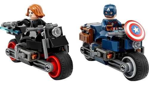 Lego Motos De Viuda Negra Y El Capitán América - 76260