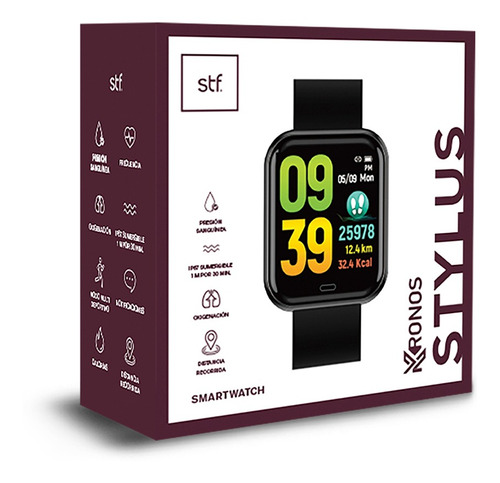 Smartwatch Reloj Inteligente Stf Kronos Stylus Sumergible