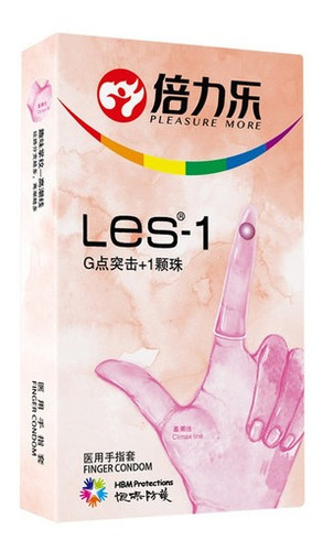 Les-1 8 Piezas De Preservativos De Dedo Para Estimulación De