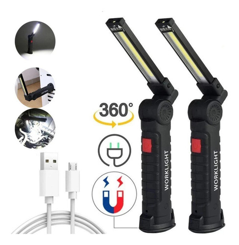 Linterna Led Antorcha Led Para Acampar Multifuncional