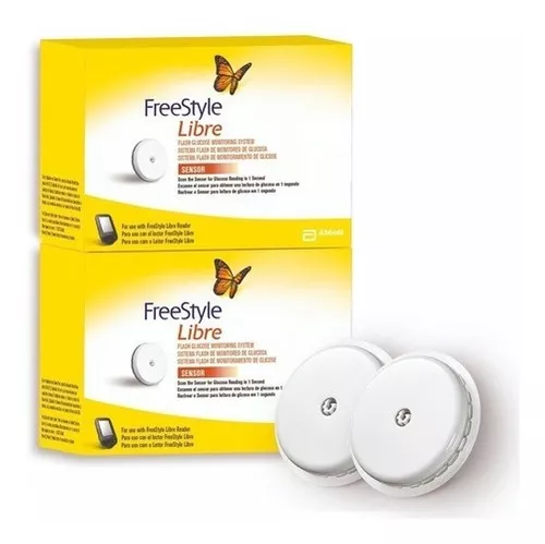 Glucómetro continuo FreeStyle Libre Kit Lector + 2 Sensores negro