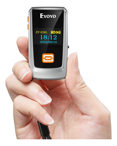 Mini Escaner De Codigo Eyoyo Con Pantalla Lcd Usb Bluetooth