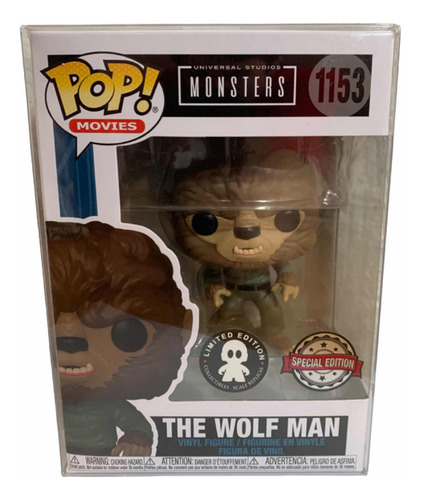 Funko Pop Universal Studios The Wolf Man (Usado)