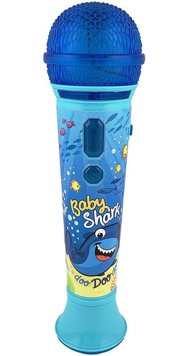 Baby Shark Karaoke Sing Along Microphone For Kids, Buil...