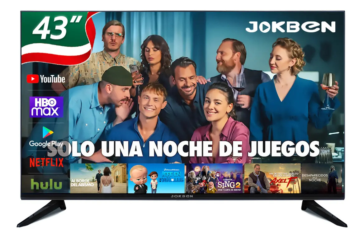 Smart TV de 43" JOKBEN pantalla LED Full HD Android TV JOKBEN43-BT1