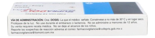 Supradol Cafeina 10 Mg / 50 Mg Caja Con 10 Tabletas