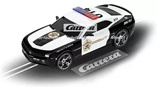 Carrera Go Chevrolet Camarao Zl1 Sherrif Slot Car Racing Veh