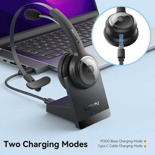 Auriculares Inalámbricos Bluetooth 5.0 Levn Con Micrófono, 3