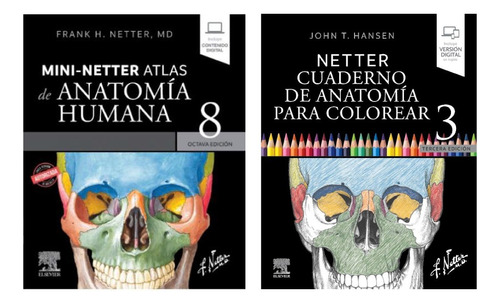 Mininetter. Atlas De Anatomía+anatomía Para Colorear Netter 