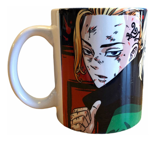 Taza Tokyo Revengers Tekimichi Draken Apta Microondas Anime