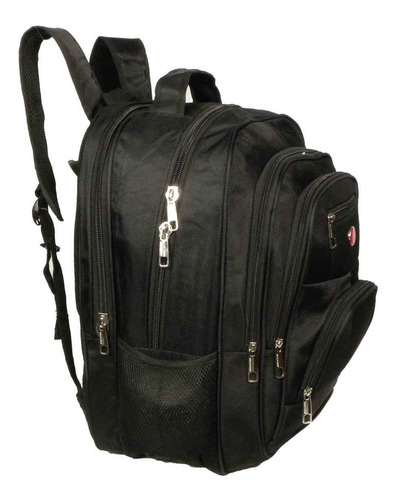 Mochila Escolar Capa De Chuva Cabe Note 15,6 Reforçada