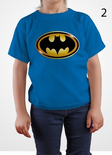 Polera Batman Niños/ Video Juego / Dc / Super Heroe