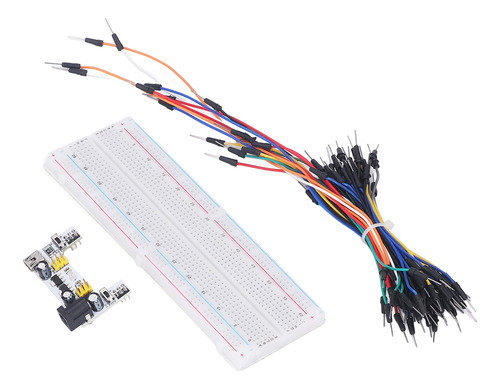 Kit De Placa De Pruebas Eléctrica Con 830 Puntos De Amarre P