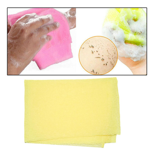 Paño De Nylon Toalla De Baño Paño Coreano Ducha De Cuerpo