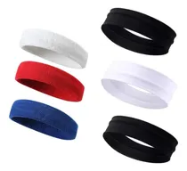 Comprar Balacas X 6 Unid Deportivas Toalla Licra Head Band Fitness