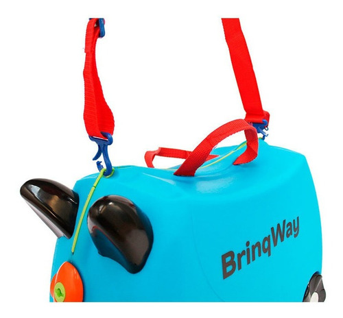 Imagem 3 de 6 de Mala Infantil Viagem Escolar Carrinho C/ Puxador E Rodinhas