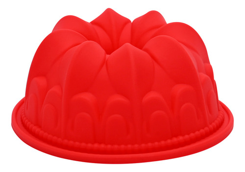 12 Forma Bolo Silicone Pudim Pequena Redonda Antiaderente