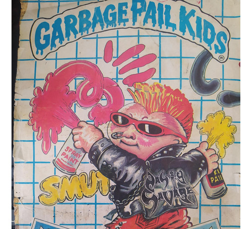 Albúm Garbage Pail Kids De Los 80 Original Y Lleno