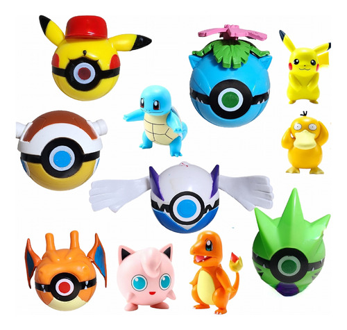 Pokebola  Más Muñeco  Pokemon Premium Juguete Regalo 