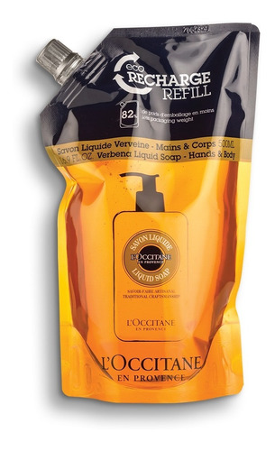 L'occitane eco refil sabonete líquido karité verbena 500ml 