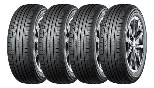 Jogo Pneus Aro 15 185/65 R15 Npriz Gx 88h 4l Nexen