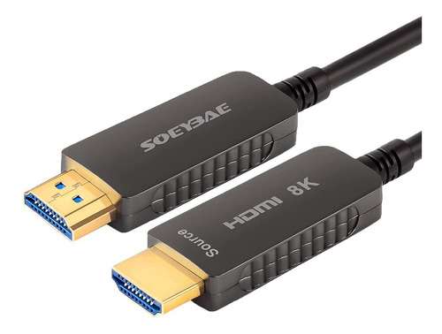 Cable Hdmi 8k De Fibra Óptica 4k A 120hz De 100 Metros