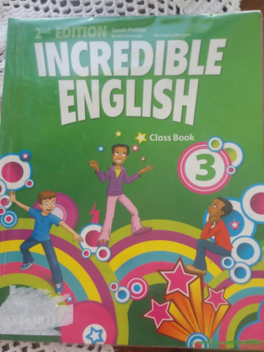 Libro Incredible English Class Book 3 Segunda Edicion!!!