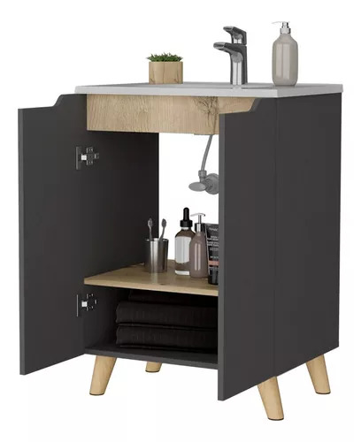 Mueble Auxiliar De Baño Ibis Duna