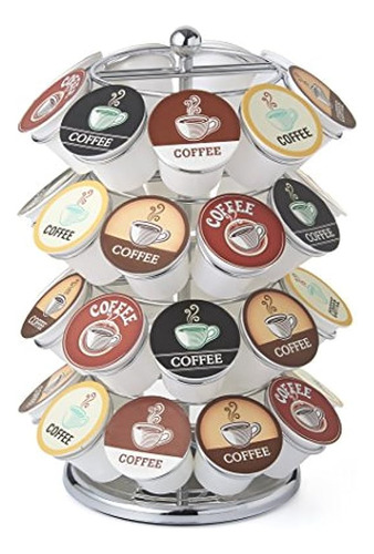 Nifty Coffee Pod Carousel Compatible With Kcups, 36 Pod...
