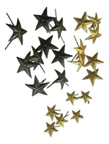 Comprar Insignias Militares Estrellas Doradas Platadeas Para Adosar