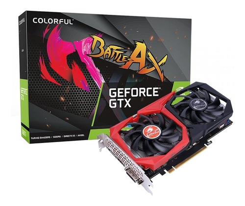 Imagem 1 de 5 de Placa De Vídeo Colorful Nvidia Geforce Gtx 1660 Super 6gb