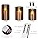 Velas Sin Llama Led En Pilares De Vidrio, 4 A 6
