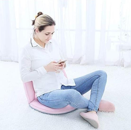 Silla De Piso Cojín De Piso Silla De Juegos Acolchada Y Pleg