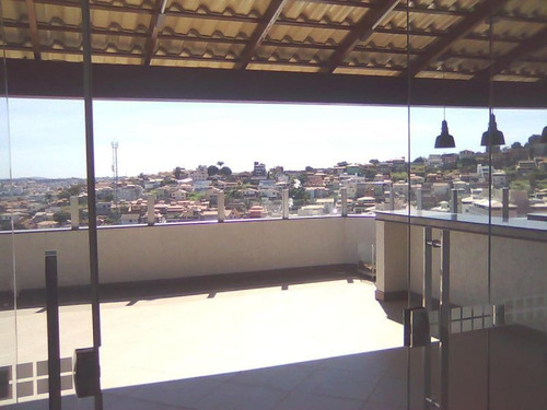 Cobertura Com 3 Quartos Para Comprar No Jardim Riacho Das Pedras Em Contagem/mg - 3025