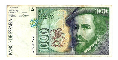 España - Billete 1000 Pesetas 1992 - 4f5503990