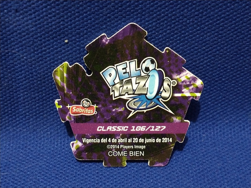 David Luiz Pelo Tazos Classic 106/127 Sabritas 2014 (Usado)