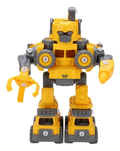 Camión De Construcción 5 En 1 Take Apart Robot Toys 905b Diy