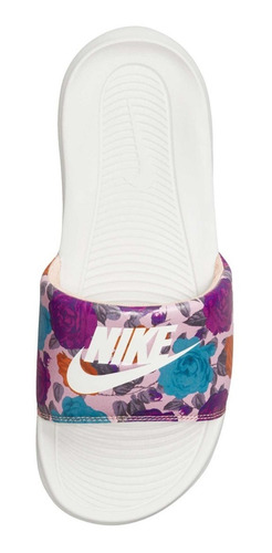 Sandalias Floreada Nike Victori One Slide Nueva Original