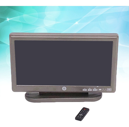 1:12 Mini Casa Miniatura Mini Pantalla Ancha Televisor Prete