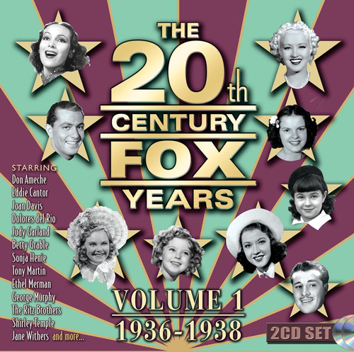 Cd:20th Century Fox Years Volume 1 (1936-1938) (various Arti