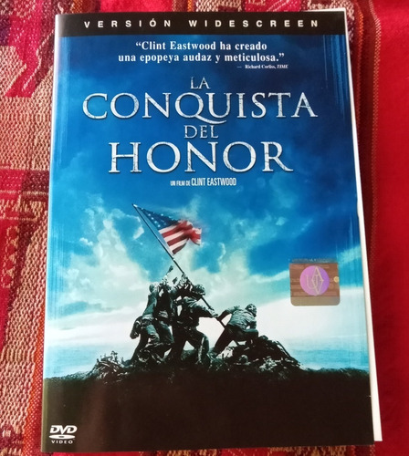 Dvd - La Conquista Del Honor - Original. Usada . No Blu Ray.