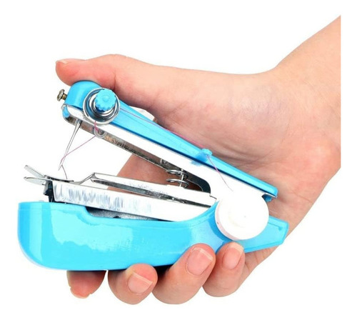 Mini Máquina De Costura Portátil Barras E Consertos Rápidos Cor Sortido
