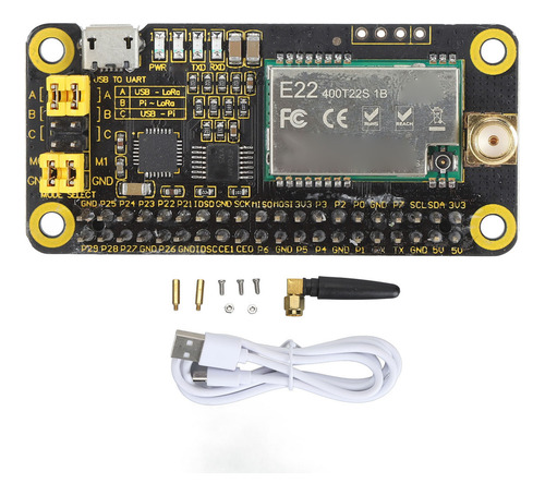 Placa Sx1268 Lora Hat Module Am 020 433 Mhz 470 Mhz 868 Mhz
