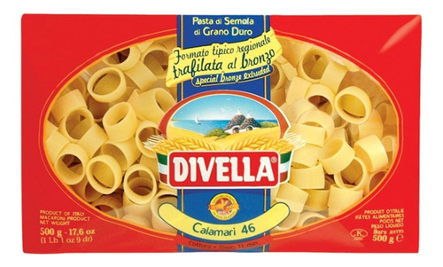 Calamari 46 Pasta Italiana Divella 500g