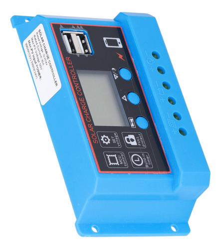 Controlador De Panel Regulador Inteligente De Carga Solar Lc